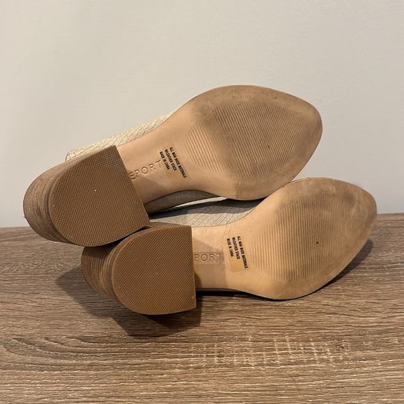 Report Snake Skin slip on heel - Picture 4 of 4